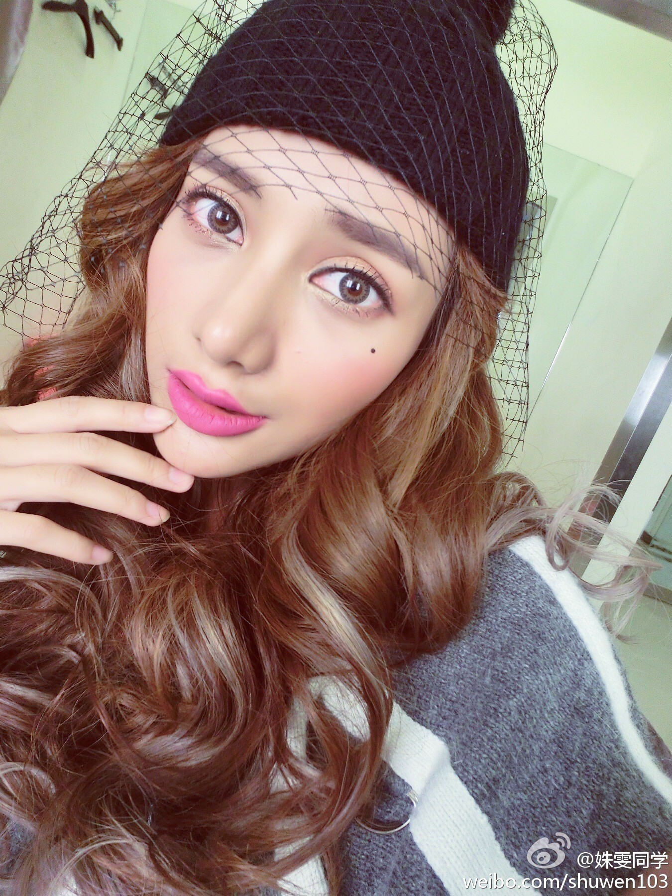 福师大中俄混血校花姝雯同学走红私照美到窒息 1